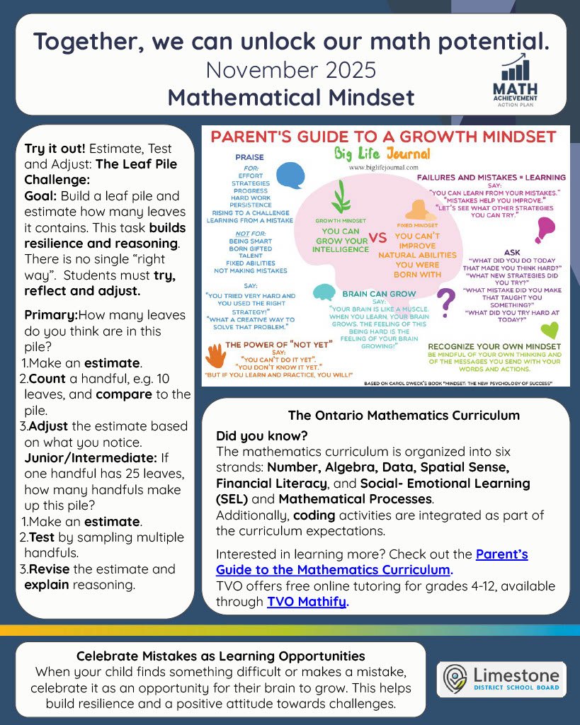 November Math Newsletter